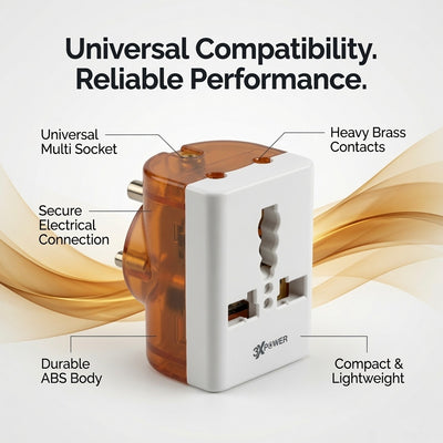 ARCH JUMBO 6A TO 16A UNIVERSAL MULTI PLUG