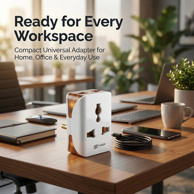 HIRISE 6A 3 PIN UNIVERSAL MULTI PLUG