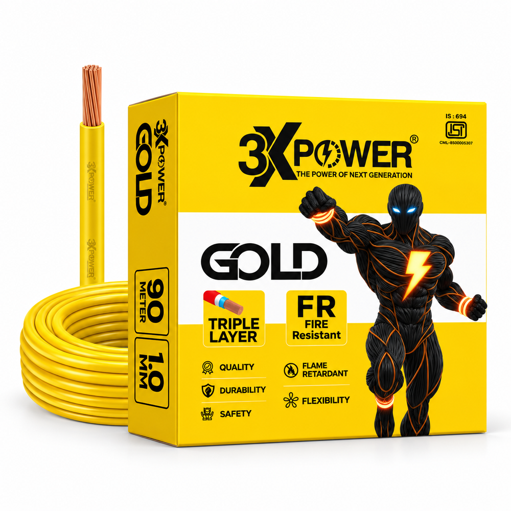 3XPower Gold (90m Box) - FR - Fire Resistance