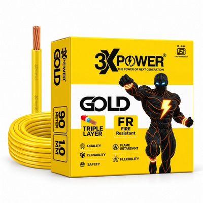3XPower Gold (90m Box) - FR - Fire Resistance