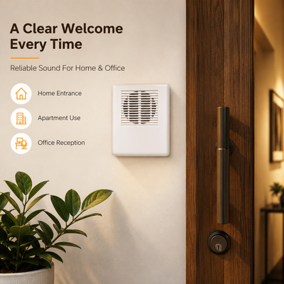 JAZZ ELECTRONIC DING DONG DOOR BELL